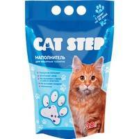 Купить Cat Step Arctic Blue / Силикагелевый наполнитель Кэт Степ для кошачьего туалета с Синими гранулами за 630.00 ₽