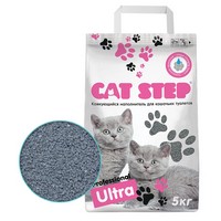 Cat Step Professional Ultra / Комкующийся наполнитель Кэт Степ для кошачьего туалета 5 кг