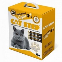 Cat Step Professional Light / Комкующийся наполнитель Кэт Степ для кошачьего туалета 2,5 кг
