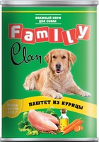 

Clan Family / Консервы Клан для собак паштет из Курицы (цена за упаковку), Clan Family