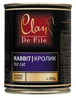 Купить Clan De File / Консервы Клан для кошек Кролик (цена за упаковку) за 3910.00 ₽
