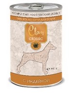 Clan Classic / Консервы Клан для собак Мясное ассорти с Индейкой (цена за упаковку) 