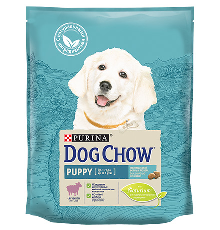 Purina Dog Chow Puppy Lamb / Сухой корм Пурина Дог Чау для Щенков в возрасте до 1 года Ягненок