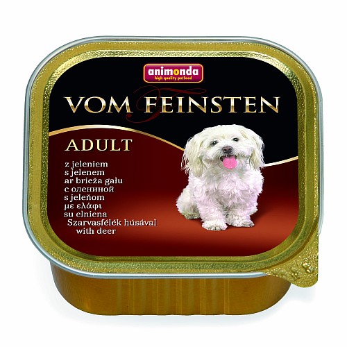 Animonda Vom Feinsten Forest / Консервы Анимонда для собак с Олениной (цена за упаковку) 