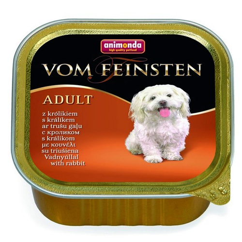 Animonda Vom Feinsten Forest / Консервы Анимонда для собак с Кроликом (цена за упаковку) 