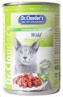 Dr.Clauder's / Консервы Доктор Клаудерс для кошек Кусочки в соусе с Дичью (цена за упаковку)