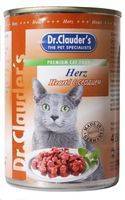 Dr.Clauder's / Консервы Доктор Клаудерс для кошек Кусочки в соусе с Сердцем (цена за упаковку)