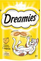 Купить Dreamies / Лакомство Дримис для кошек Подушечки с Сыром за 80.00 ₽