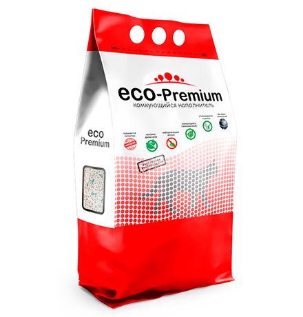 Eco Premium Green / Наполнитель Эко Премиум Грин для кошачьего туалета Древесный Сосна Без ароматизатора