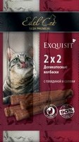 Edel Cat Деликатесные Колбаски-мини для кошек Говядина и Салями 1х4