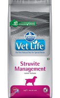 Farmina Vet Life Struvite Management / Лечебный корм Фармина для собак Лечение и профилактика Уролитиаза и идиопатического Цистита 