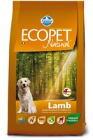 

Farmina Ecopet Natural Lamb Mini / Сухой корм Фармина для собак Мелких пород с Чувствительным пищеварением и Аллергией Ягненок, Farmina Ecopet Natural Lamb Mini