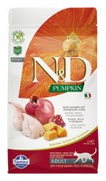 

Farmina N&D Pumpkin Line Adult Pumpkin Quail Grain free / Сухой Беззерновой корм Фармина для взрослых кошек Перепел с Тыквой, Farmina N&D Pumpkin Line Adult Pumpkin Quail Grain free