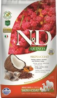 Farmina N&D Quinoa Line Skin & Coat Herring Grain free / Сухой Беззерновой корм Фармина для взрослых собак Здоровье Кожи и Шерсти Сельдь с Киноа