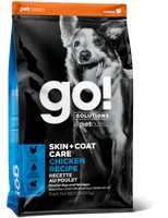 GO! Skin + Coat Care Chicken Recipe / Сухой корм Гоу для Щенков и собак Цельная Курица Фрукты Овощи