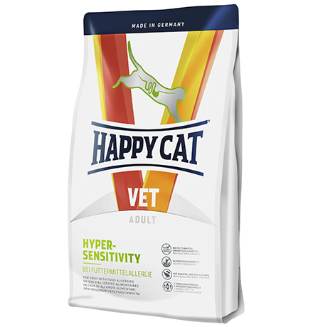 Happy Cat Hypersensitivity / Ветеринарный сухой корм Хэппи Кэт для кошек Пищевая аллергия