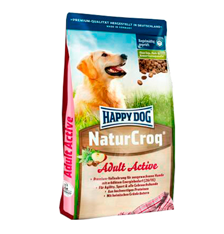 

Happy Dog NaturCroq Adult Active / Сухой корм Хэппи Дог НатурКрок для Активных собак, Happy Dog NaturCroq Adult Active