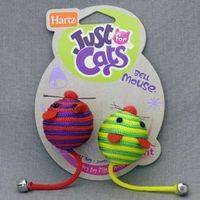 Hartz JFC Bell Mouse / Игрушка Хартц для кошек мягкая 