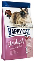 Happy Cat Adult Sterilised Voralpen Rind / Сухой корм Хэппи Кэт для Стерилизованных кошек Альпийская Говядина
