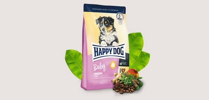 Happy Dog Baby Original / Сухой корм Хэппи Дог для Щенков в возрасте с 1 по 6 месяц