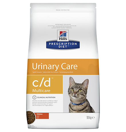 Hills Prescription Diet c\d Multicare Urinary Care / Лечебный корм Хиллс для кошек при МКБ Курица