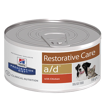 

Hills Prescription Diet a\d Restorative Care / Лечебные консервы Хиллс для собак в период Восстановления (цена за упаковку), Hills Prescription Diet a\d Restorative Care