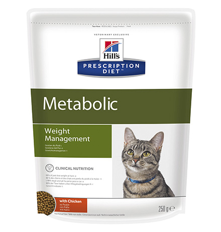 Hills Prescription Diet Metabolic Weight Management / Лечебный корм Хиллс для кошек Коррекция веса Курица