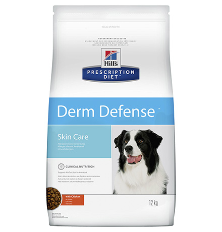 

Hills Prescription Diet Canine Derm Defense / Лечебный корм Хиллс Дерм Дефенс для взрослых собак для поддержания Кожи при Дерматитах или избыточной потери шерсти Курица, Hills Prescription Diet Canine Derm Defense