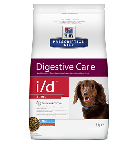 Hills Prescription Diet i\d Digestive Care Stress Mini / Лечебный корм Хиллс для собак Мелких пород при Заболеваниях ЖКТ + Cтресс 