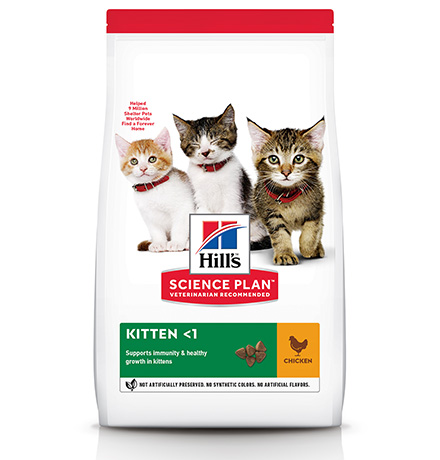 Купить Hills Science Plan Kitten / Сухой корм Хиллс для Котят Курица за 6350.00 ₽