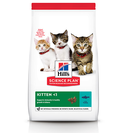 Hills Science Plan Kitten Tuna / Сухой корм Хиллс для Котят Тунец 