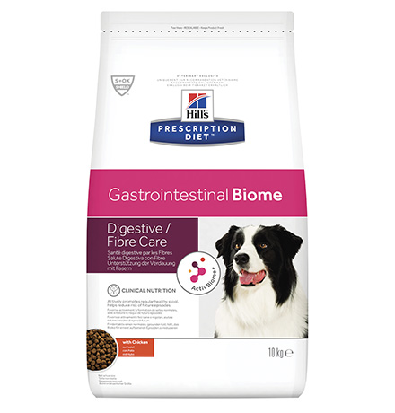 Hills Prescription Diet Gastrointestinal Biome / Лечебный корм Хиллс для собак при расстройствах Пищеварения и для заботы о Микробиоме кишечника Курица 