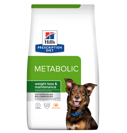 Hills Prescription Diet Metabolic Weight Loss & Maintenance / Лечебный корм Хиллс для собак Коррекция веса Курица 