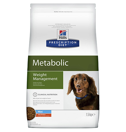 Hills Prescription Diet Metabolic Mini / Лечебный корм Хиллс для собак Мелких пород Коррекция веса 