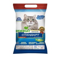 Homecat Ecoline / Комкующийся наполнитель Хоумкэт для кошачьего туалета Стандарт