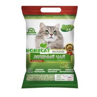 Купить Homecat Ecoline / Комкующийся наполнитель Хоумкэт для кошачьего туалета Зеленый чай за 768.00 ₽