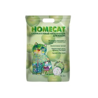 Купить Homecat / Силикагелевый наполнитель Хоумкэт для кошачьего туалета аромат Яблоко за 2200.00 ₽