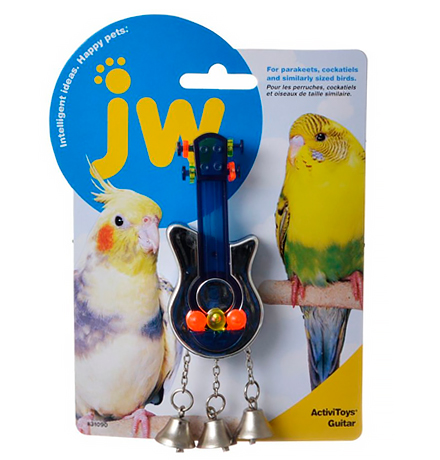 

JW Activitoys Guitar / Игрушка для птиц Гитара пластик, JW Activitoys Guitar