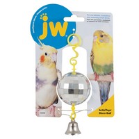 

JW Disco Ball / Игрушка для птиц Зеркальный шар с колокольчиком пластик, JW Disco Ball