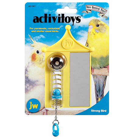 

JW Activitoys Strong Bird / Игрушка для птиц Спортивный зал пластик, JW Activitoys Strong Bird