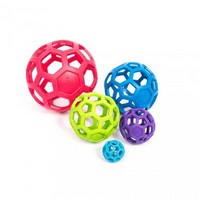 

JW Hol ee Roller Dog Toys / Игрушка для собак Мяч сетчатый каучук, JW Hol ee Roller Dog Toys