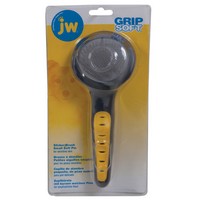 Купить JW Grip Soft Slicker Brush Small-Soft Pin / Щетка-пуходерка для собак Мягкая маленькая за 1020.00 ₽