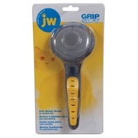 JW Grip Soft Slicker Brush / Щетка-пуходерка для кошек
