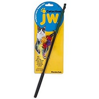 

JW Wanderfuls / Игрушка для кошек Дразнилка с перьями блестящая, JW Wanderfuls