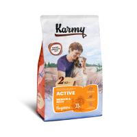 Karmy Medium Maxi Active / Сухой корм Карми для Активных собак Средних и Крупных пород Индейка