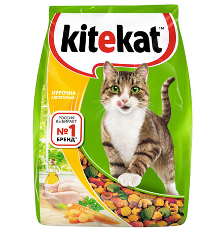 

Kitekat Китикет Сухой корм для кошек Аппетитная Курочка