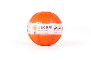 Liker 5 / Мячик Лайкер для Щенков и собак Мелких пород Оранжевый 