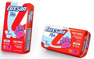 Luxsan Pets Premium / Подгузники Люксан для домашних животных