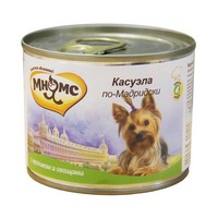 Купить Мнямс Влажный корм Консервы для собак Мелких пород Касуэла по-Мадридски Кролик с овощами (цена за упаковку) за 910.00 ₽