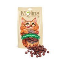 

Molina / Лакомство Молина для кошек Утиные кусочки, Molina